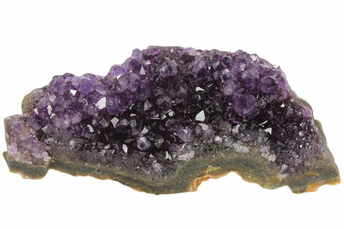 Dark Purple, Amethyst Crystal Cluster - Uruguay #122128